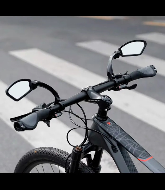 Espelho Retrovisor Articulado para Bicicleta com Ajuste 360º Estilo Boleiro 2