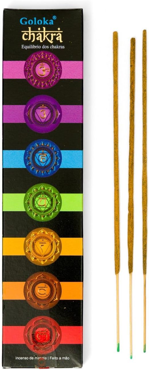 Incenso 7 Chakras - Goloka 12 cx 2