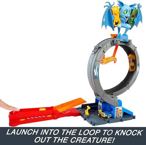 Hot Wheels City Pista de Brinquedo Ataque do Morcego 5