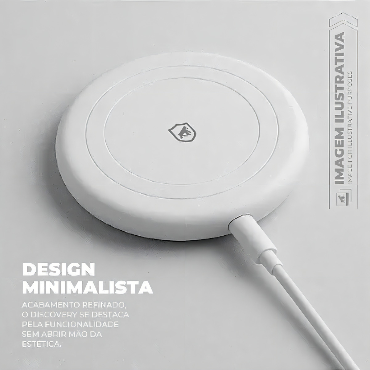 Carregador Wireless 3 em 1 Discovery Gshield 2