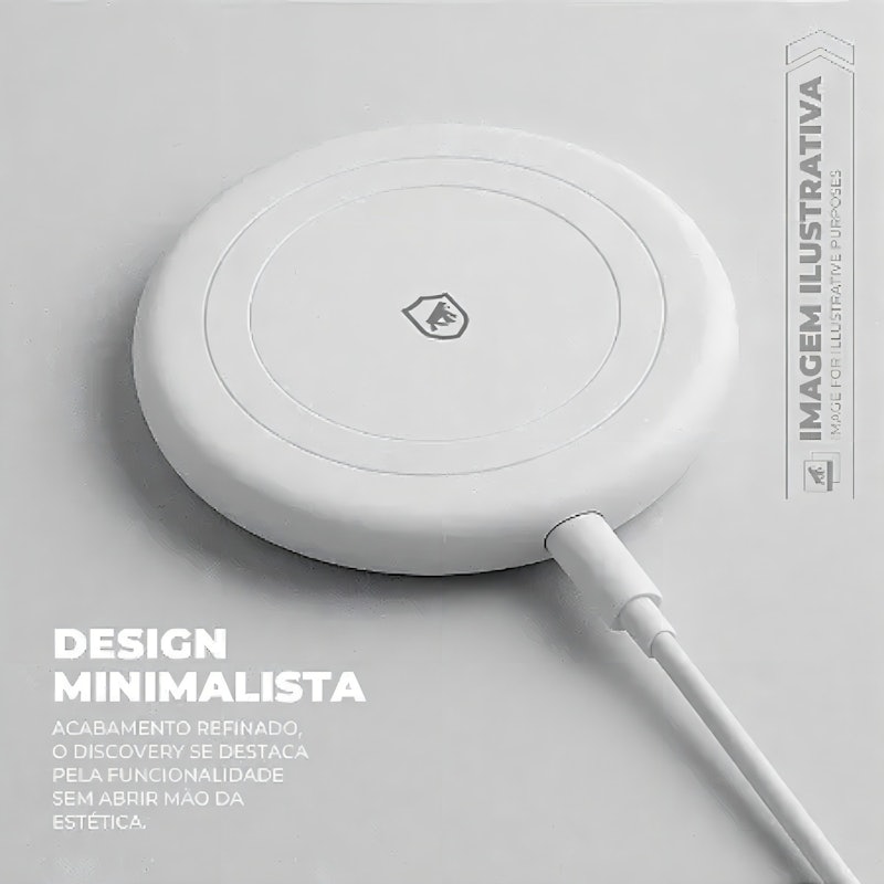 Carregador Wireless 3 em 1 Discovery Gshield 2