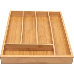 Porta-Talheres em Bambu