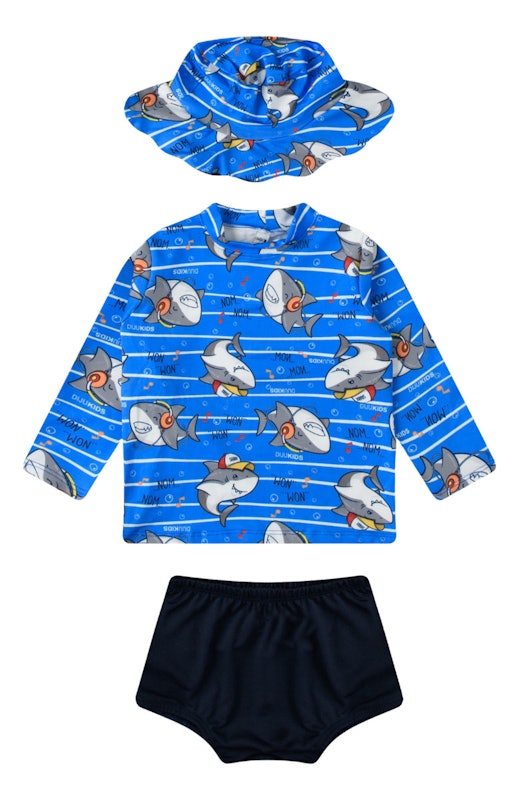 Conjunto Infantil Proteção Solar UV 50+ 1