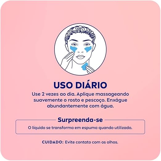 NIVEA Mousse de Limpeza Aqua Rose 5