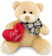 TOYBRINK Urso de Pelúcia com Coração Eu Te Amo 1