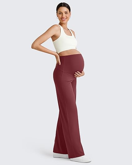 Calça de Gestante com Pernas Largas 2