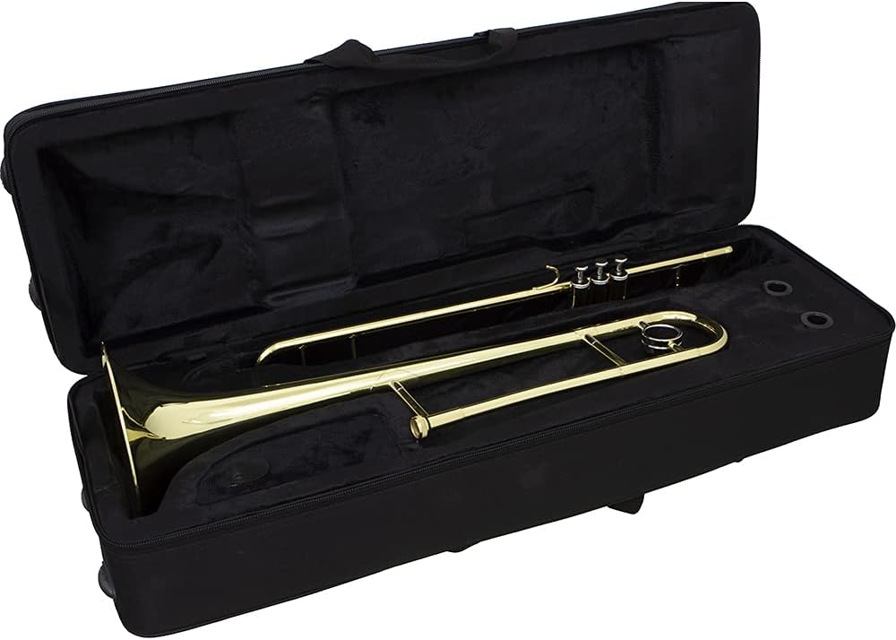 Trombone de Pisto TB 200P Laqueado Dourado com Case New York 3