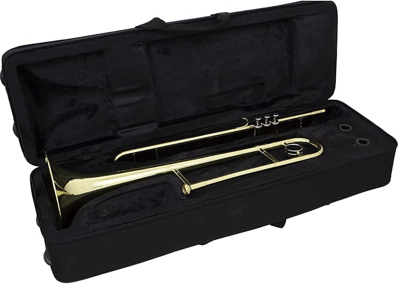Trombone de Pisto TB 200P Laqueado Dourado com Case New York 3