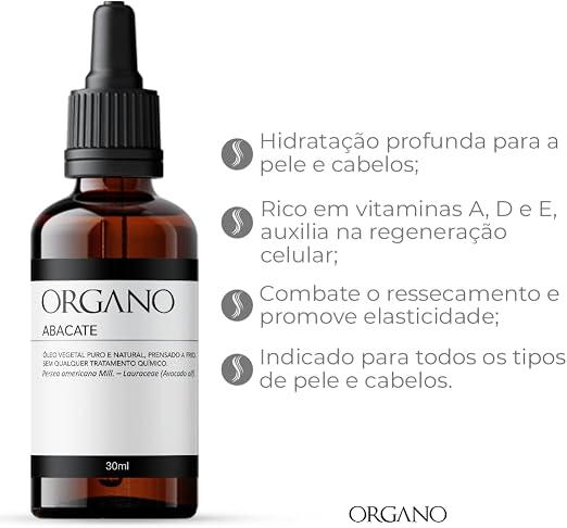 Abacate - Óleo Vegetal Puro e 100% Natural 3