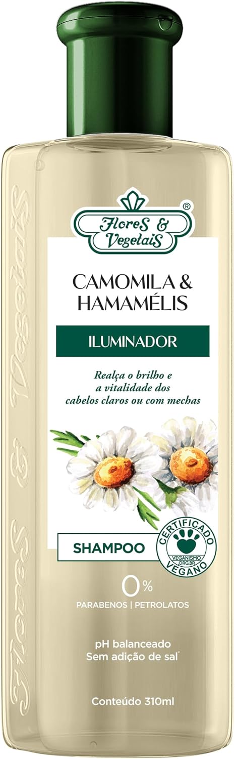 Top 10 Melhores Shampoos de Camomila  (Lola Cosmetics, Flores & Vegetais e mais) 2