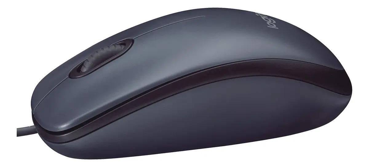Mouse com fio USB Logitech M90 3