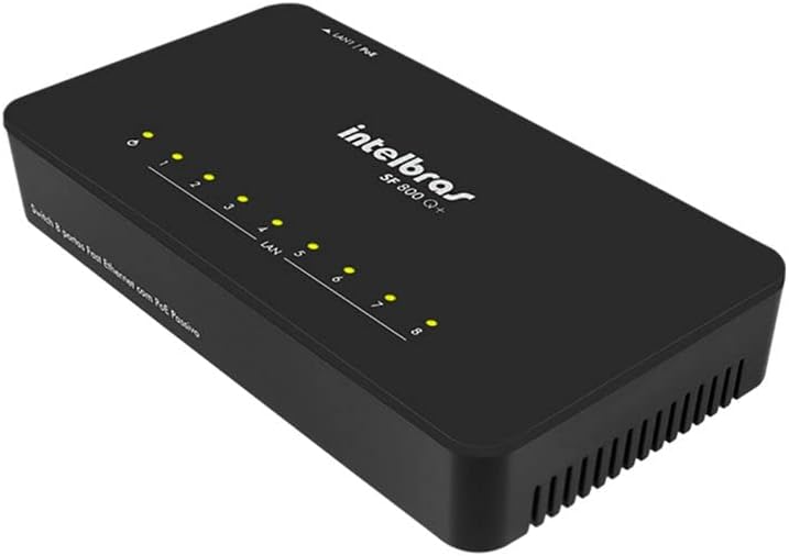 Switch 8 Portas Fast Ethernet Intelbras 2