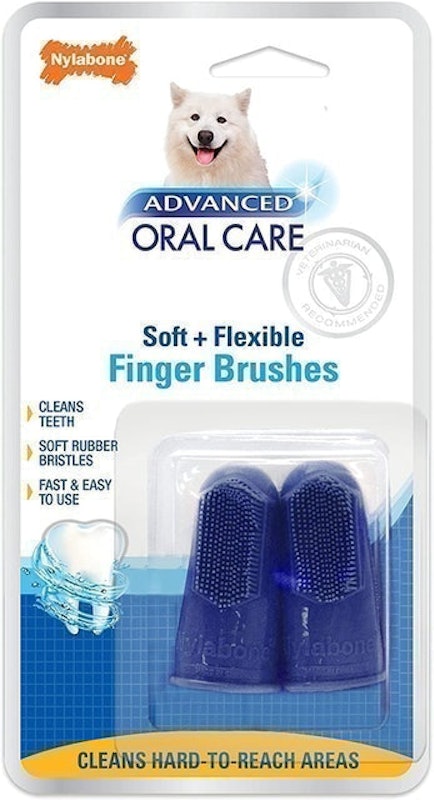 Nylabone Escova de dedo Advanced Oral Care 1