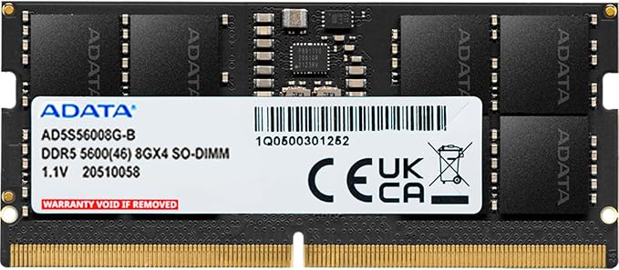 Módulo de Memória DDR5 5600 MHz SODIMM 1