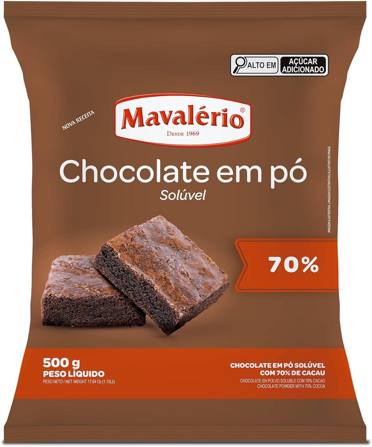 Chocolate em Pó 70% Solúvel 1