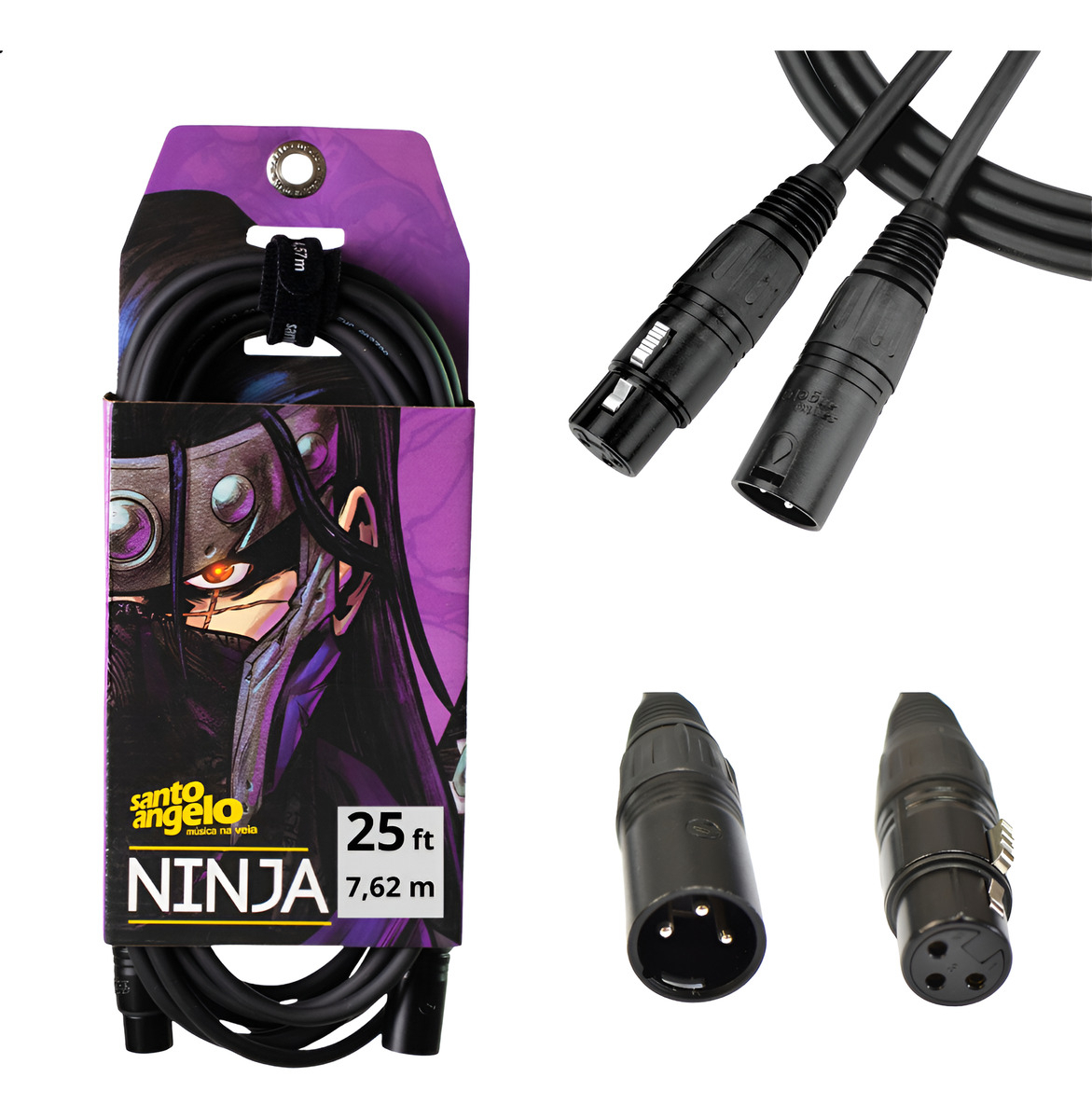 Top 10 Melhores Cabos para Microfone  (Conector XLR, P10 e mais) 2
