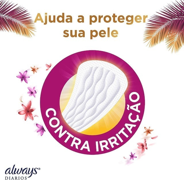 Protetor Diário Always Sensitive Edição de Verão 5