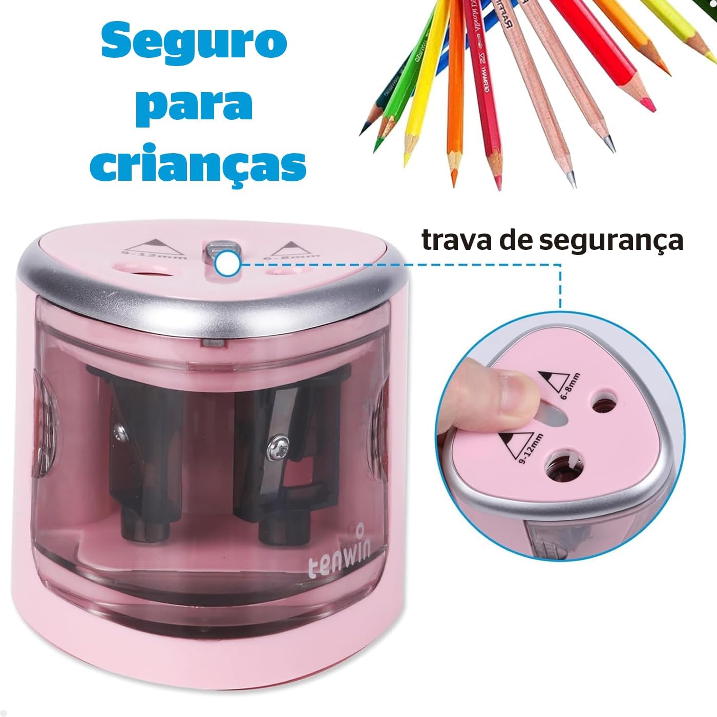 Apontador Elétrico Duplo  3