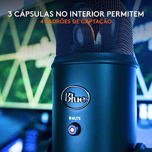 Microfone Blue Yeti X 4