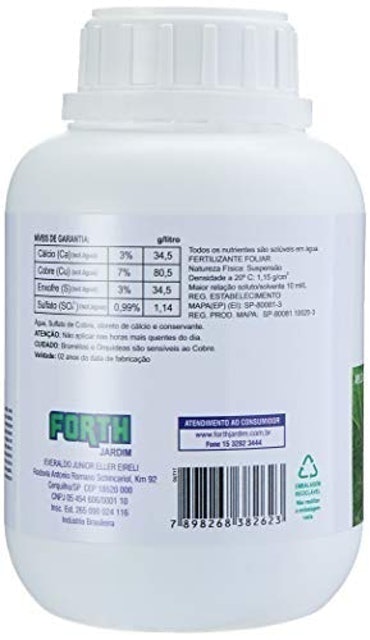 Fertilizante Foliar Forth Cobre 3