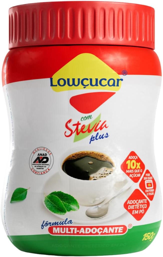 Adoçante Lowçucar Plus com Stevia em Pó 1