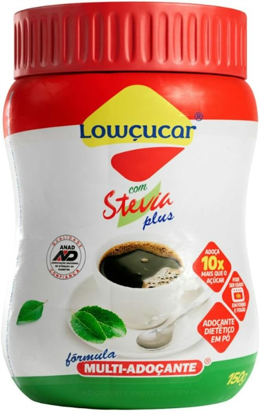 Adoçante Lowçucar Plus com Stevia em Pó 1