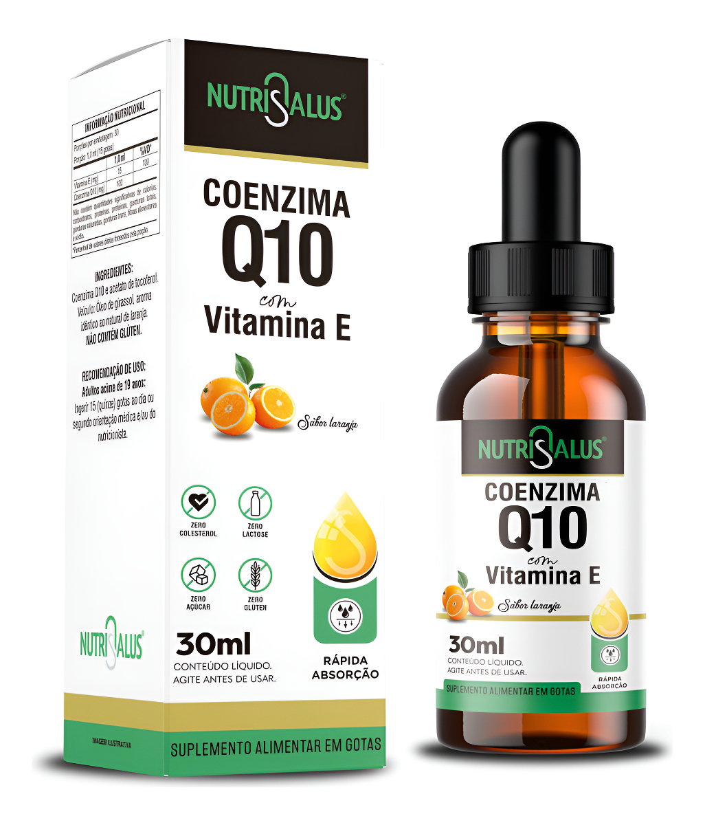 Coenzima Q10 + Vitamina E Gotas 1