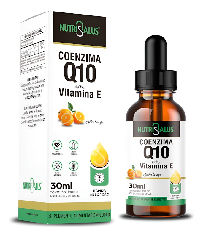 Coenzima Q10 + Vitamina E Gotas 1