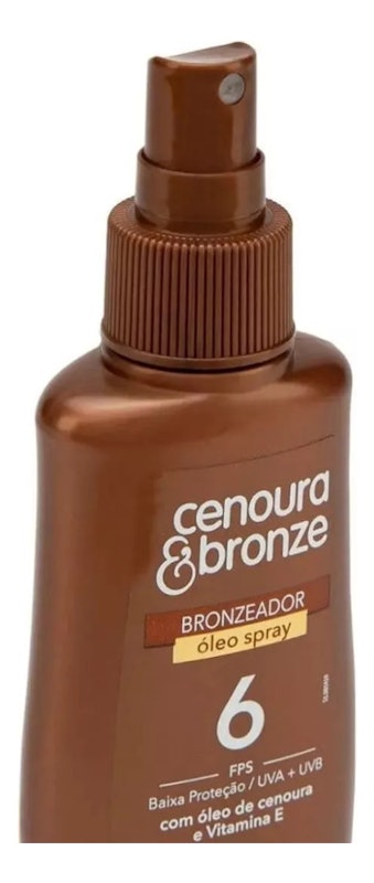 Óleo Bronzeador FPS 6 Cenoura & Bronze 3