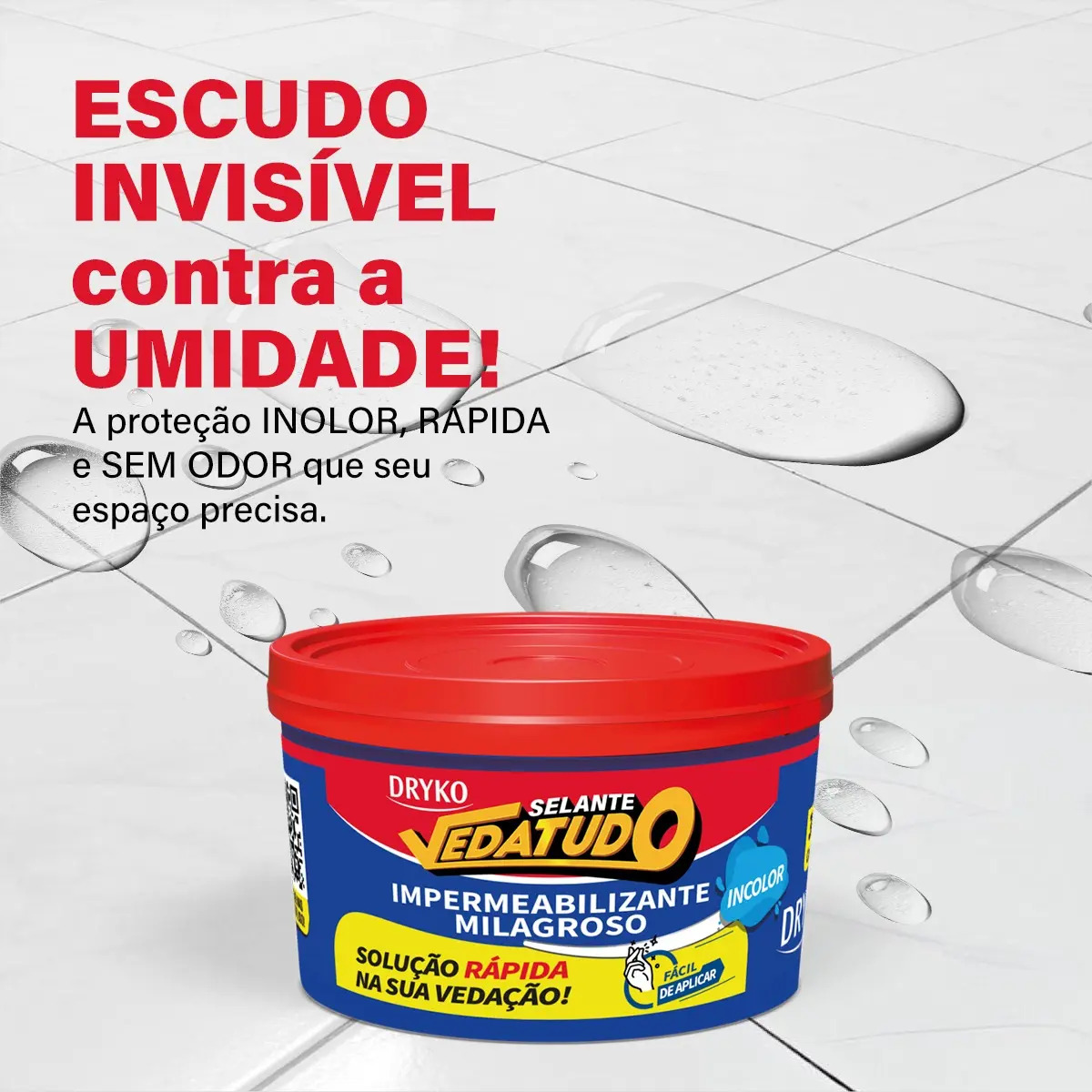 Impermeabilizante Milagroso Vedatudo  3