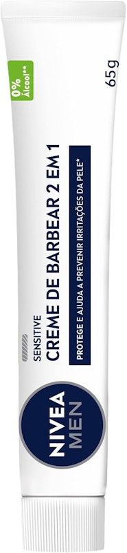 NIVEA Creme de Barbear Sensitive 2 em 1 1
