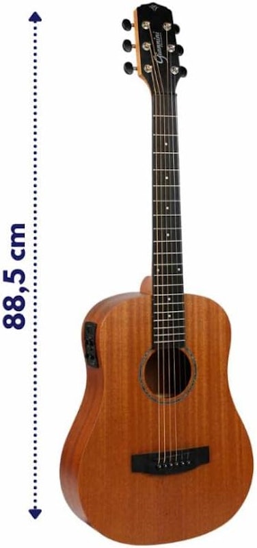 Violão Aço Travel Eletroacústico Giannini Performance GTG-36S EQ Walnut Satin (WS) 4