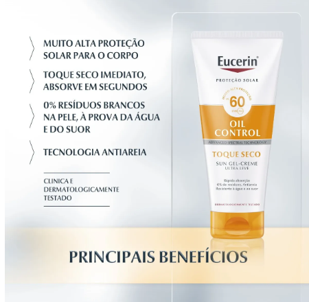 Protetor Solar Corporal Oil Control FPS 60 200 ml 4