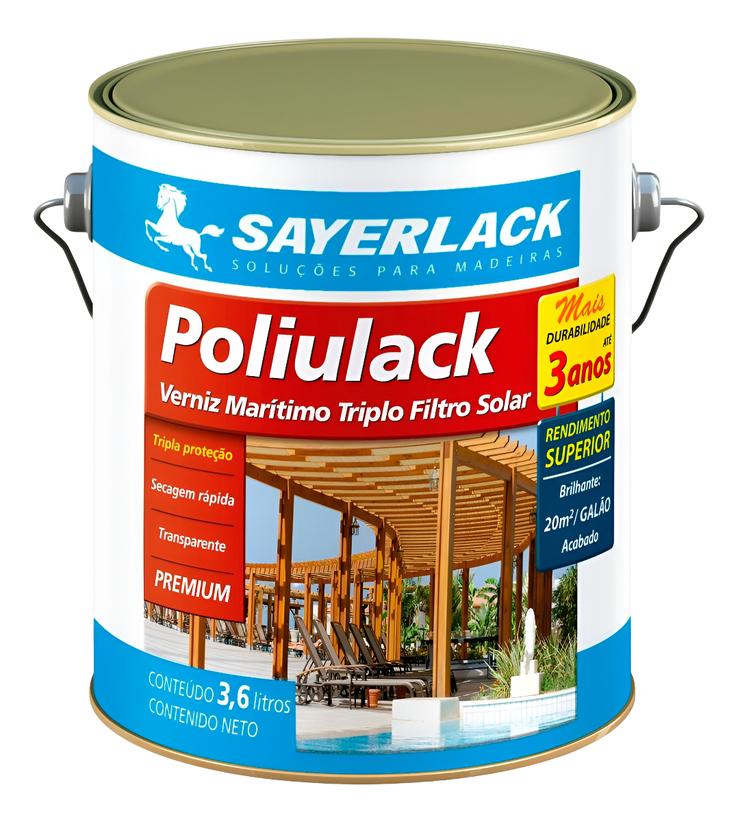 Poliulack Sayerlack Verniz Marítimo Premium 1