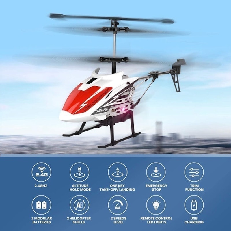 Helicóptero de Controle Remoto DE51 DEERC 2