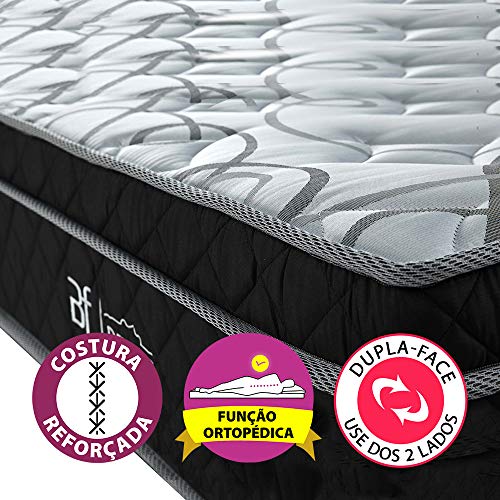 Colchão Solteiro Ortopédico Extra Firme com Pillow Top Sleep Plus 4