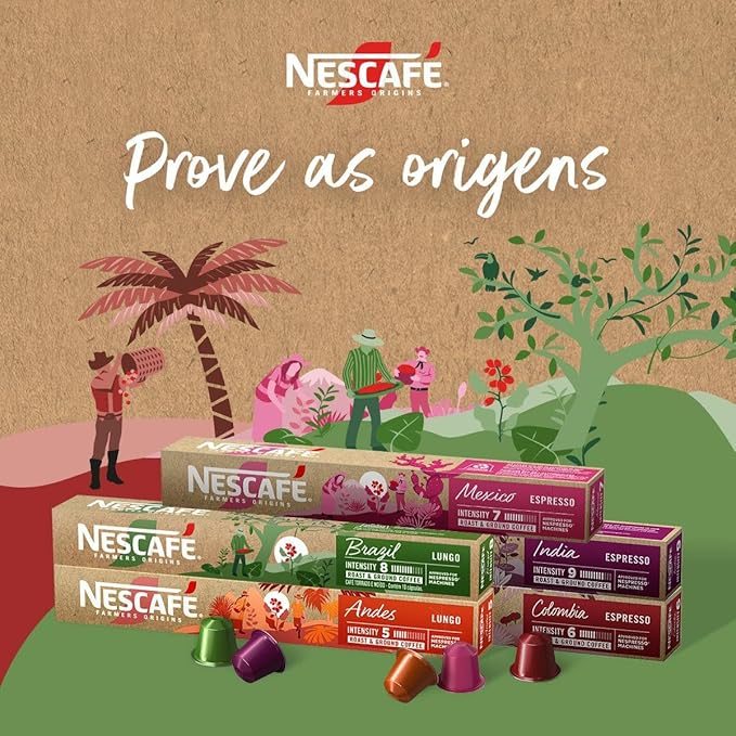 Cápsulas NESCAFÉ® Farmers Origins Brazil 4