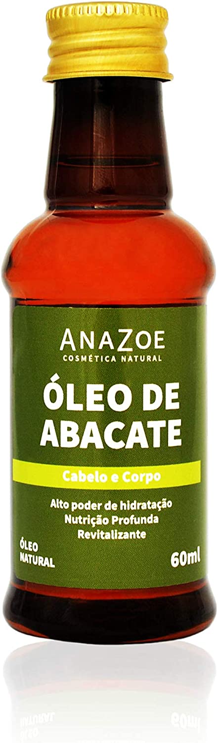 Óleo de Abacate Cabelo e Corpo Anazoe 1