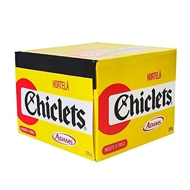 Chiclete Chiclets Hortelã 3