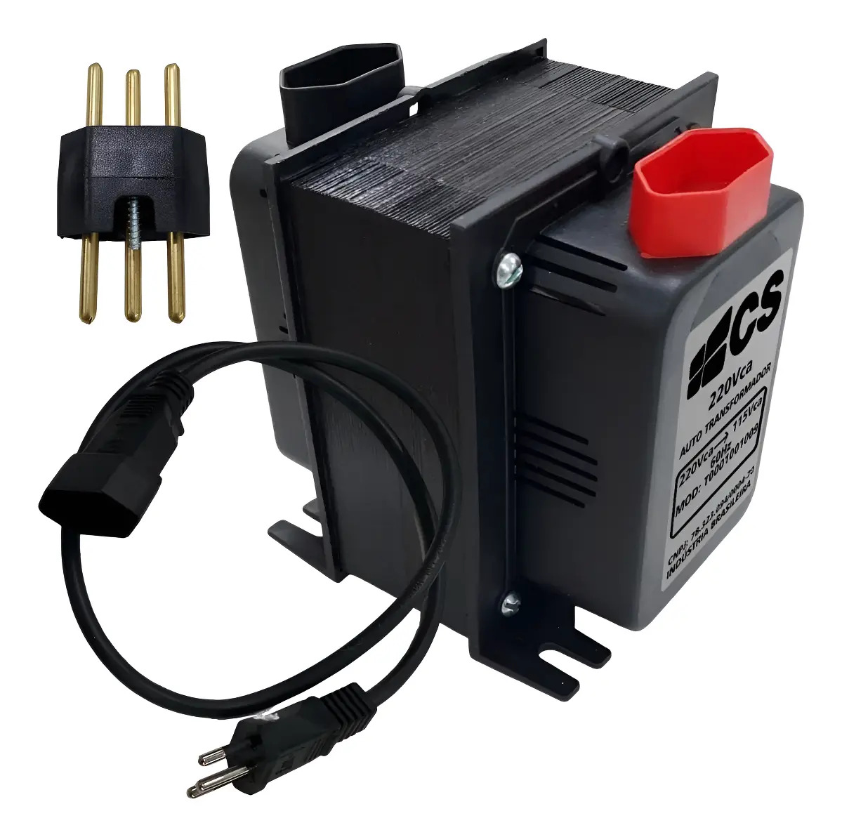 Transformador 3000 VA 1250 W Bivolt CS Eletrônica 1