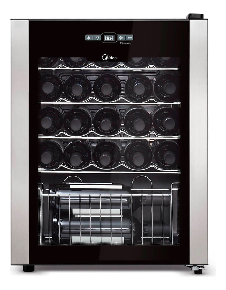 Adega Climatizada de Vinhos 24 Garrafas Midea 1