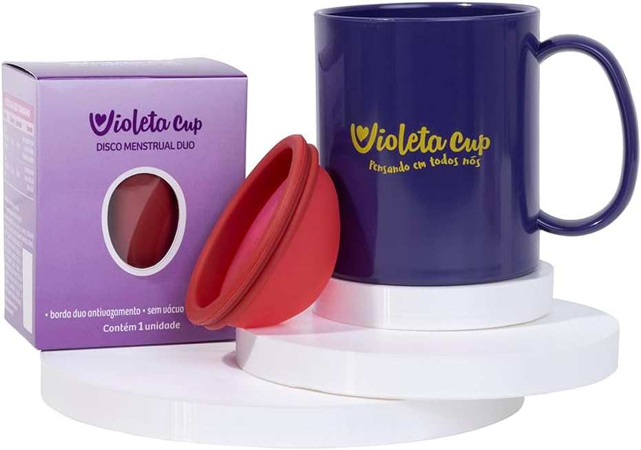 Kit Caneca Higienizadora + Disco Menstrual Duo  2