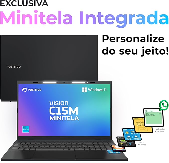 Notebook Positivo Vision C15M Intel Celeron N4500 Windows 11 Home 2