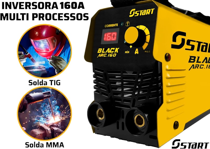 Máquina de Solda Inversora Tig Black Arc (220 V) 4
