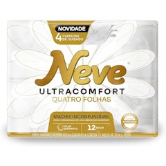 Papel Higiênico Ultracomfort Folha Quádrupla
