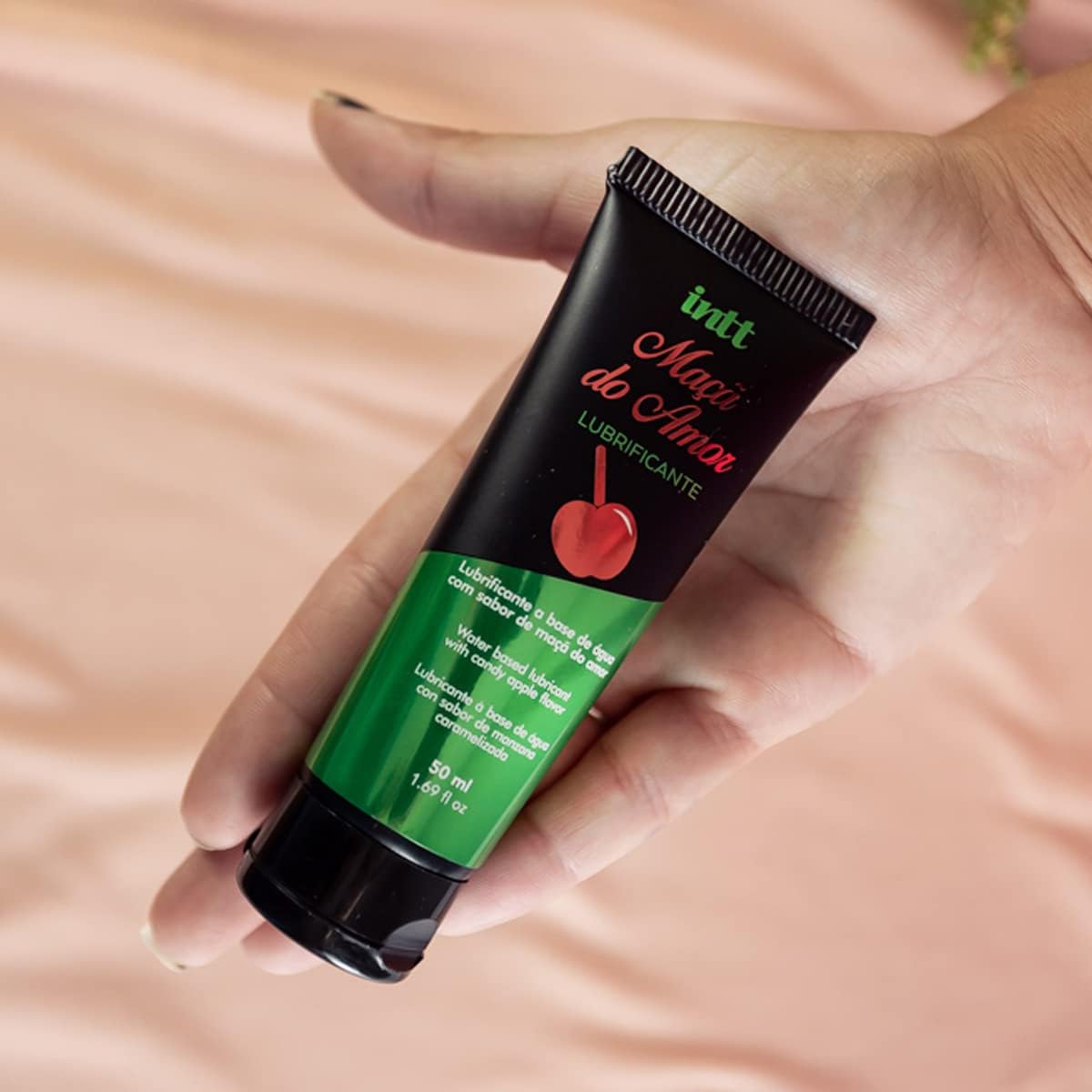 Lubrificante Corporal com Aroma de Maçã do Amor 50 g 2