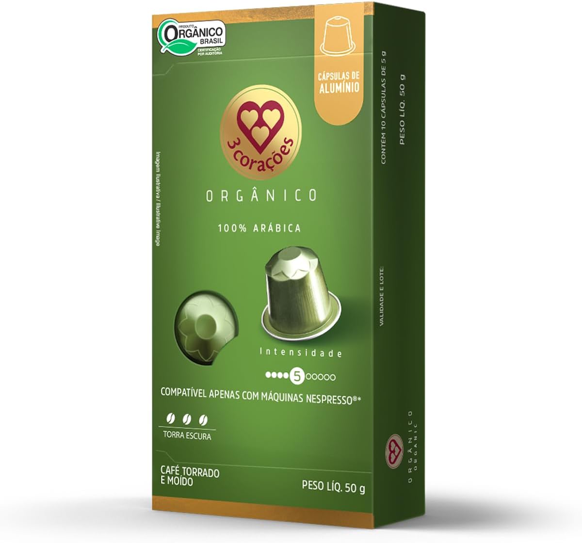  Cápsulas de Café Orgânico 1