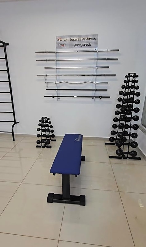 Expositor para Halteres Pares Moderno Metal 2