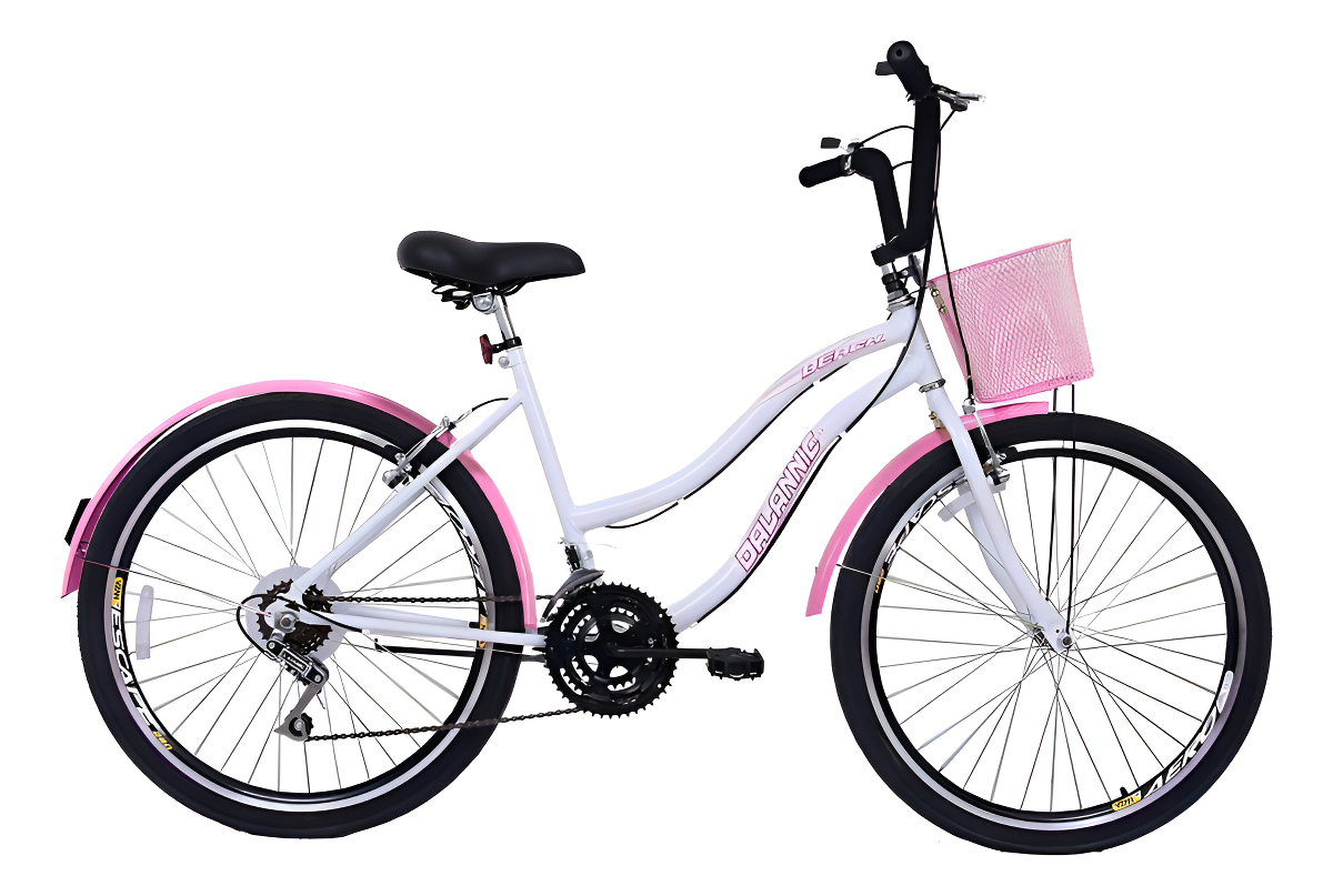 Bicicleta Aro 26 Beach 18V Feminina 1