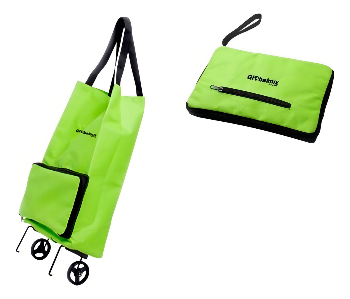 Sacola para Compras Carrinho Dobrável com Rodas Shopbag GT083 3